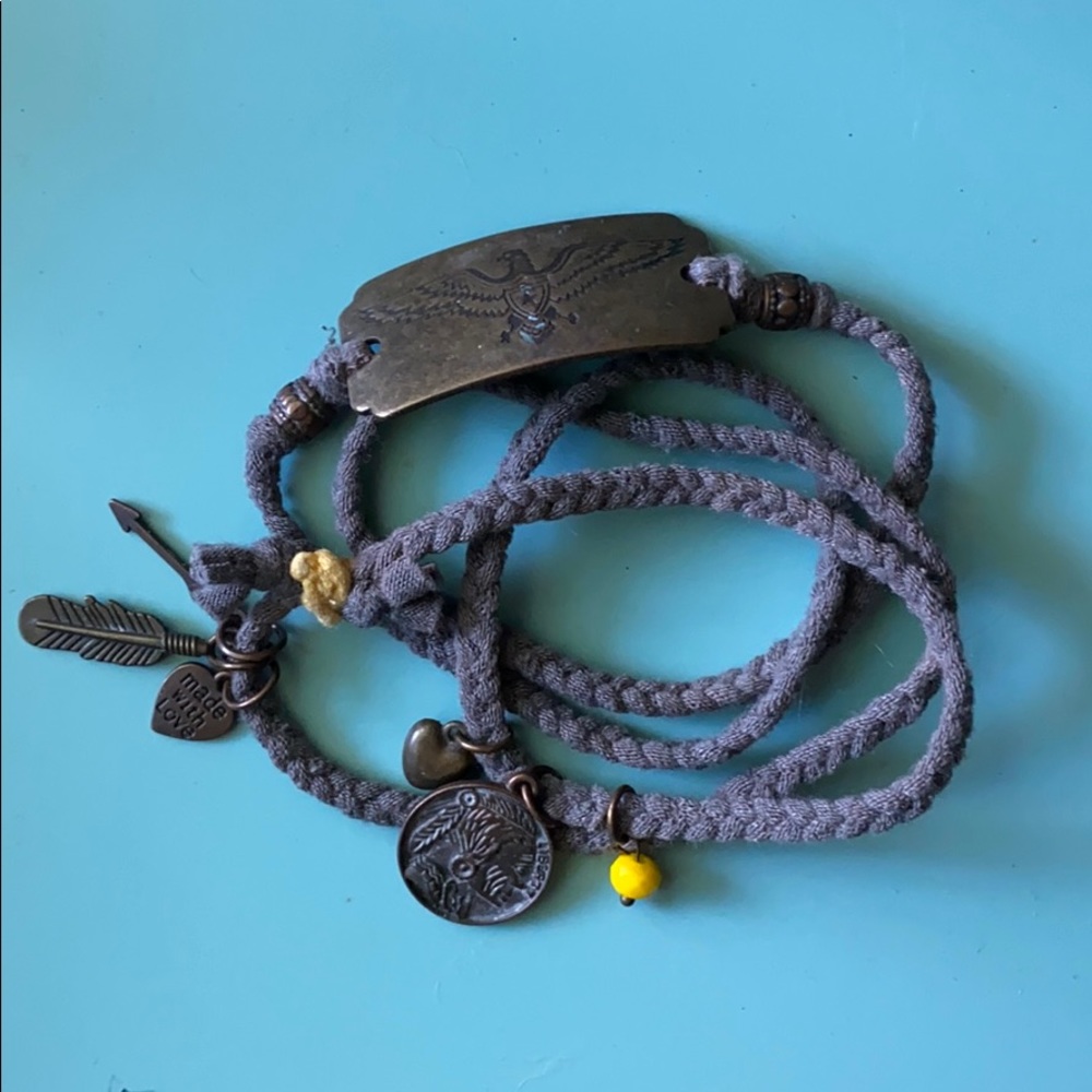 Native American/American Wrap Bracelet